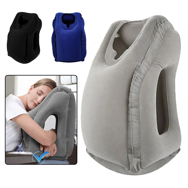 Travel Accessories Long Flight - Inflatable Travel Pillows with Neck and