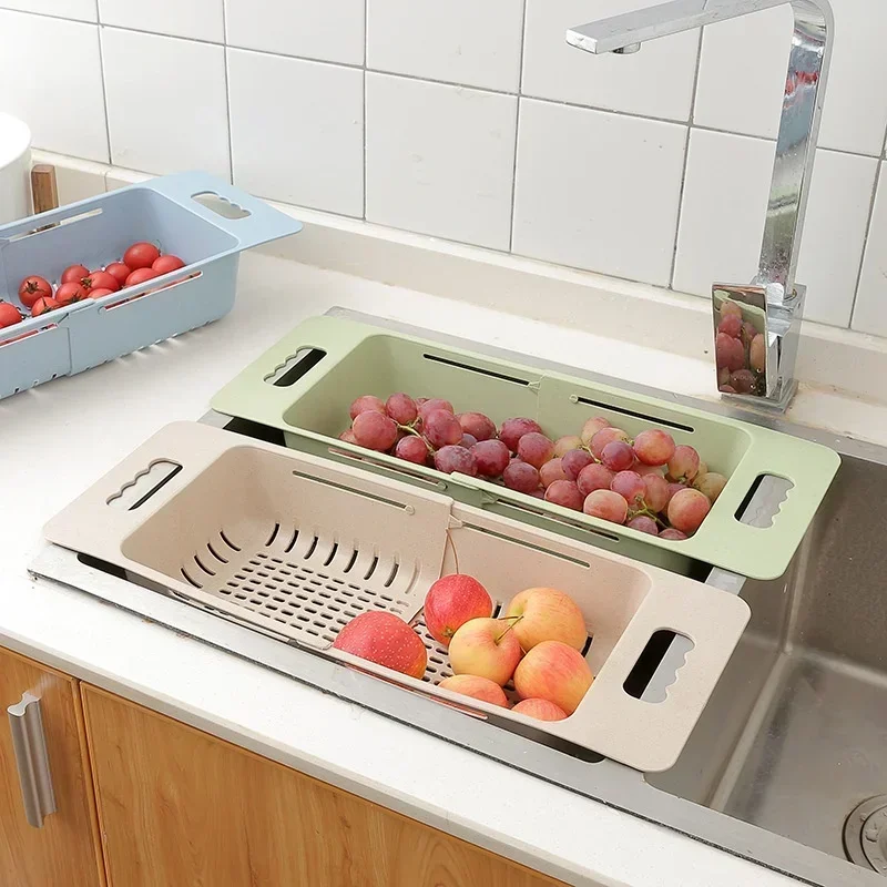 Travel Kitchen Accessories - Kitchen Portable Adjustable Dish Drainer Sink