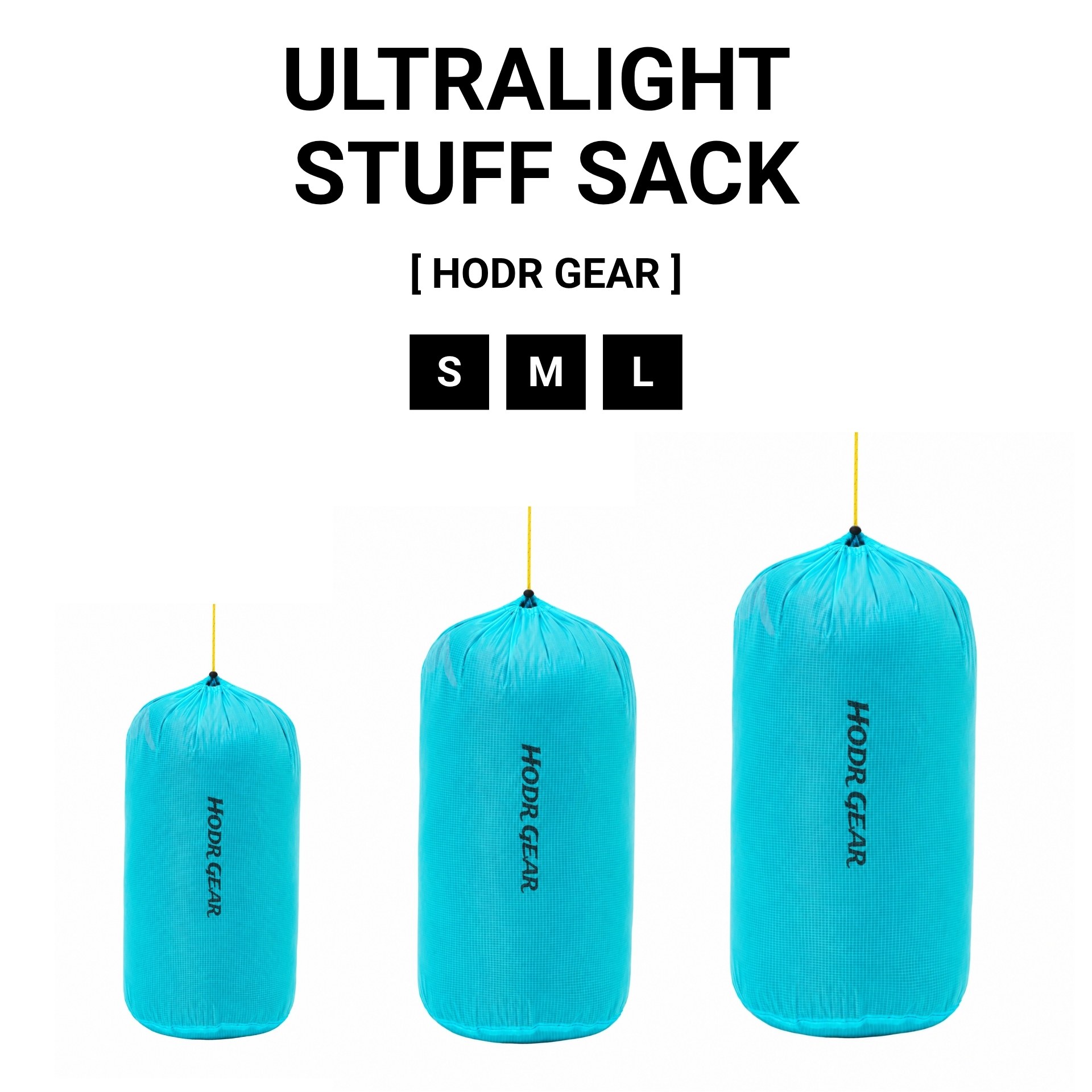 Hydration Pack Backpack - [HODRGEAR] Stuff Sack Ultralight Ultra-SIL Ripstop