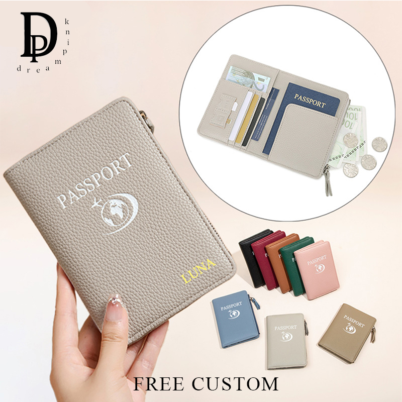 Travel Accessories Passport Holder - Travel Woman RFID Personalized Passport Holder