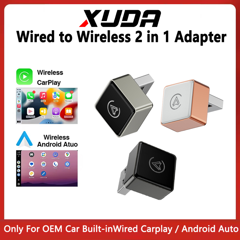 Travel Adapter Universal - XUDA Wireless CarPlay Android Auto Adapter
