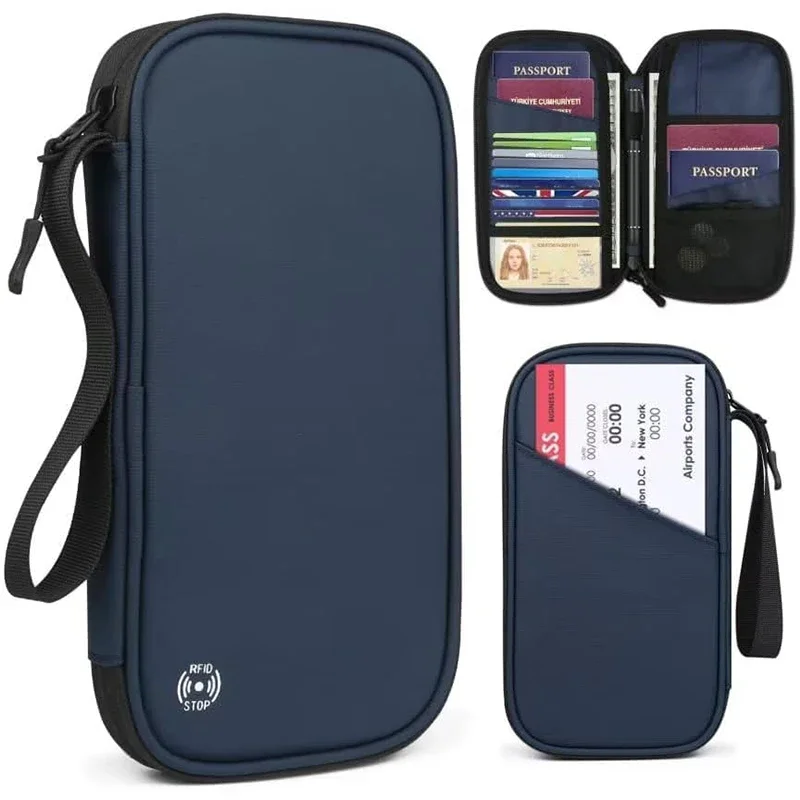 Travel Accessories Passport Holder - Lightweight Family Travel Passport Cover Wallet
