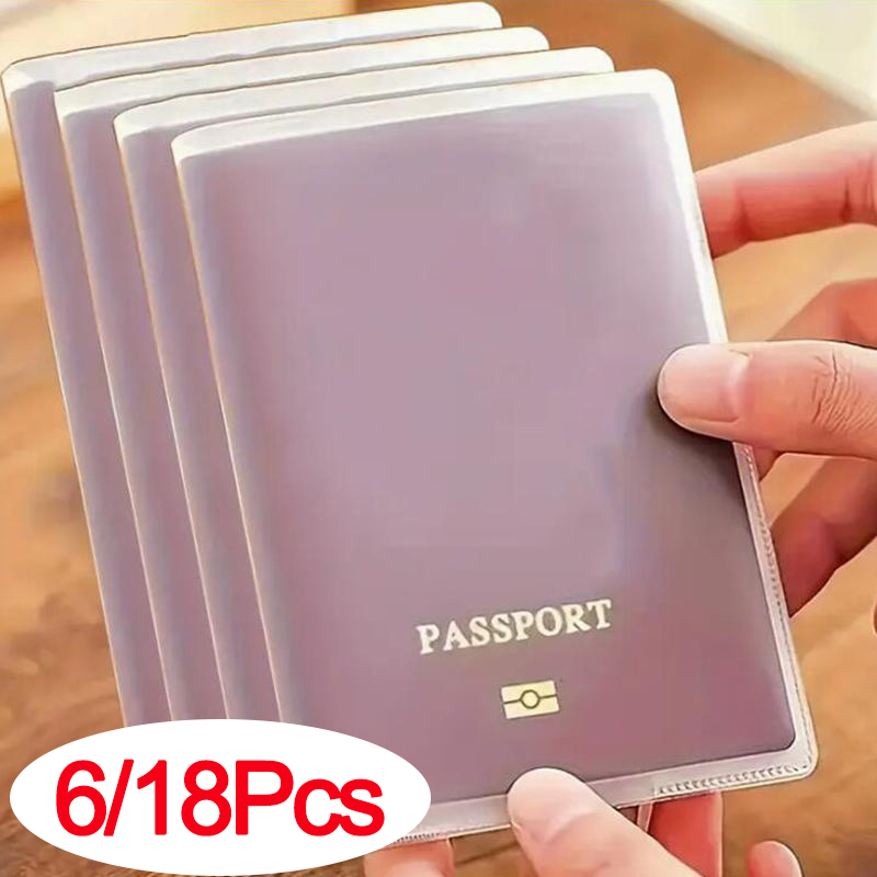 Travel Accessories Passport Holder - 6/18pcs Passport Cover Bag Travel Passport