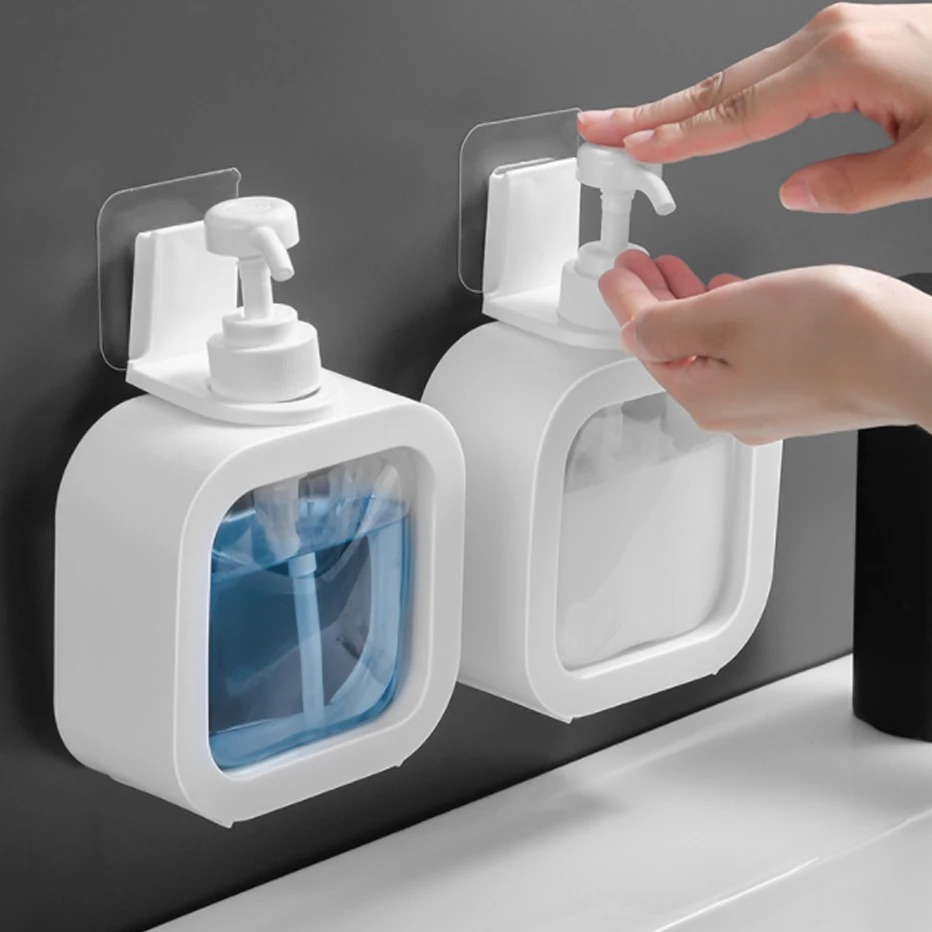 Travel Kitchen Accessories - Transparent Soap Dispensers Shampoo Shower Gel
