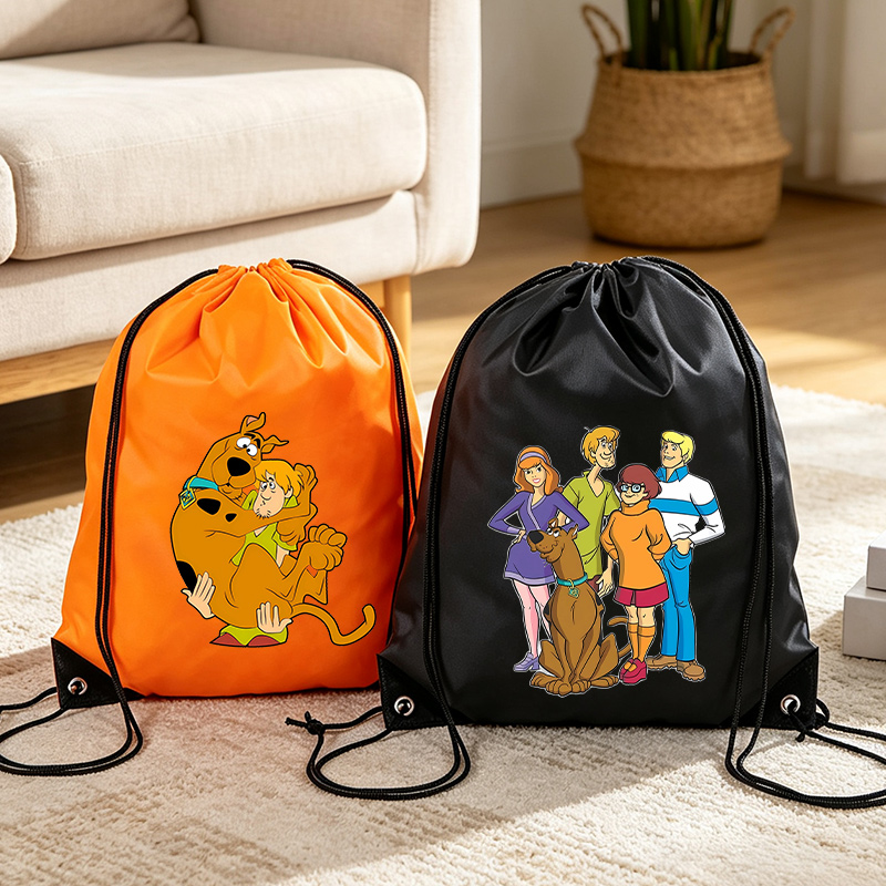Travel Accessories For Dogs - Scooby Doo Drawstring Storage Bag Cool