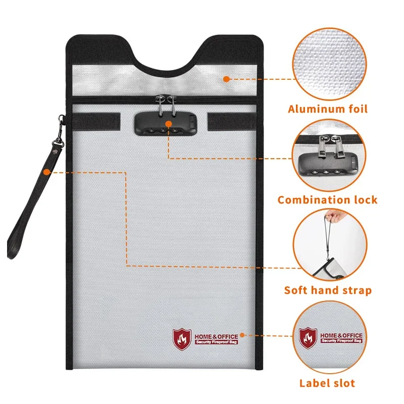 Waterproof Fireproof Anti-Thef - огляд і ціна Travel Accessories Passport Holder