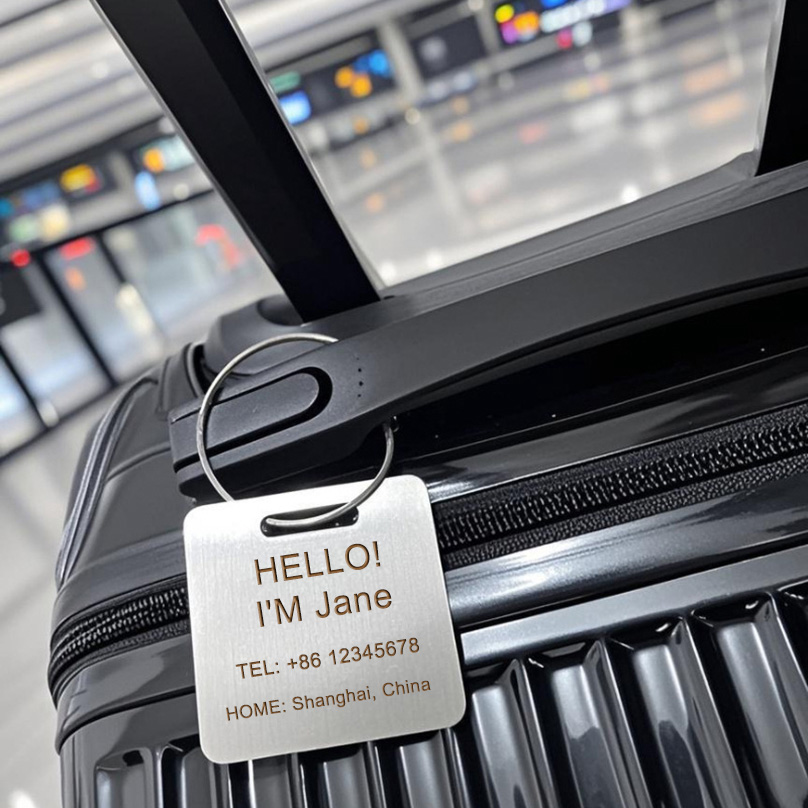 Custom Name Luggage Tag Laser  - огляд і ціна Travel Accessories Deals