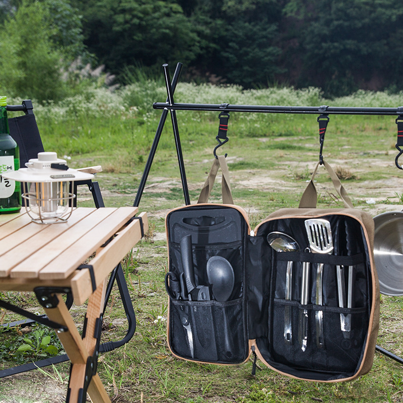 8pcs Camping Kitchen Cookware  - огляд і ціна Travel Kitchen Accessories