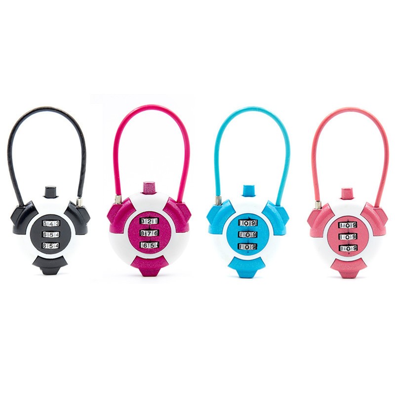 3 Digit Combination Cable Lock - огляд і ціна Cable Lock Combination