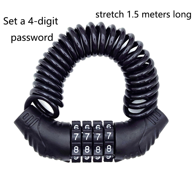 Portable Password Wire Anti-Th - огляд і ціна Cable Lock Combination