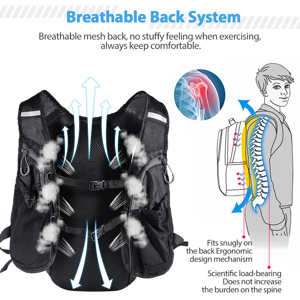 Running Backpack Vest With Wat - огляд і ціна Hydration Pack Backpack