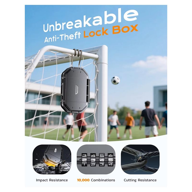 Waterproof Travel Safe Lock Bo - огляд і ціна Cable Lock Combination