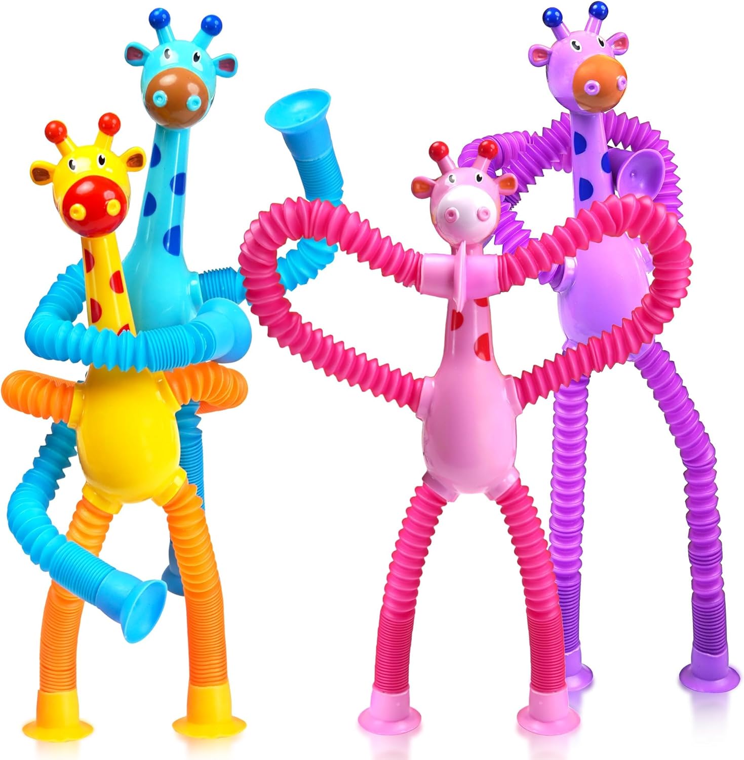 Giraffe Sensory Travel Toys 4P - огляд і ціна Travel Accessories Gift Basket