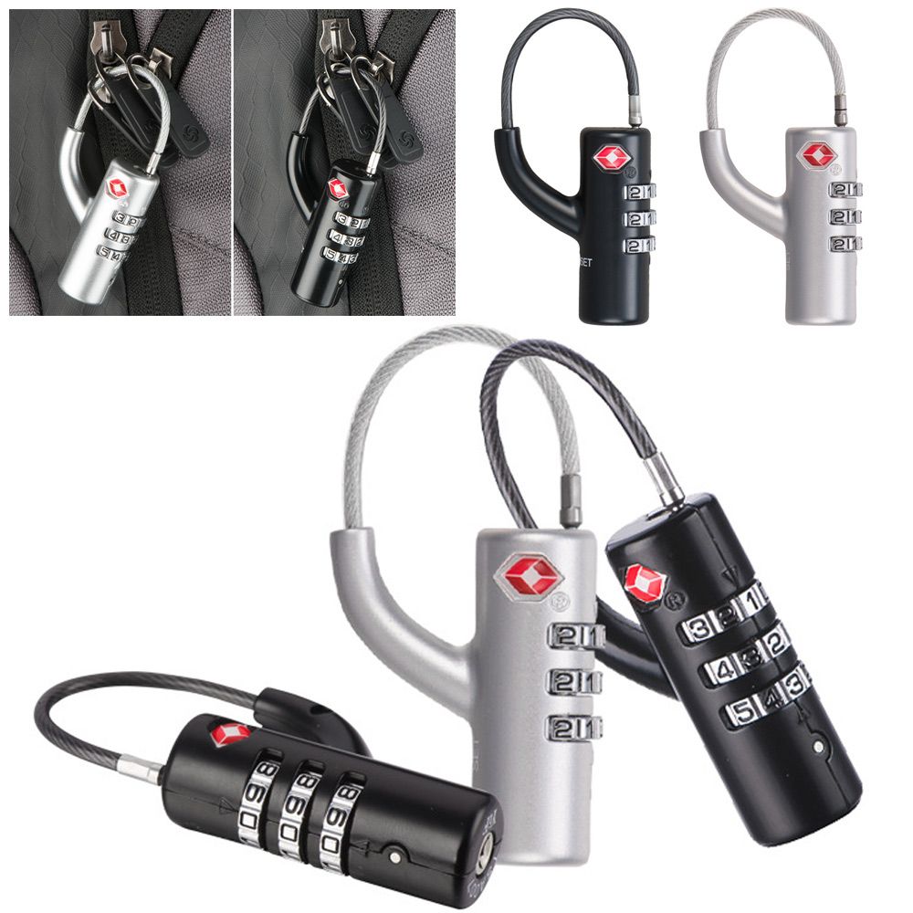 Waterproof Small Padlock Porta - огляд і ціна Cable Lock Combination