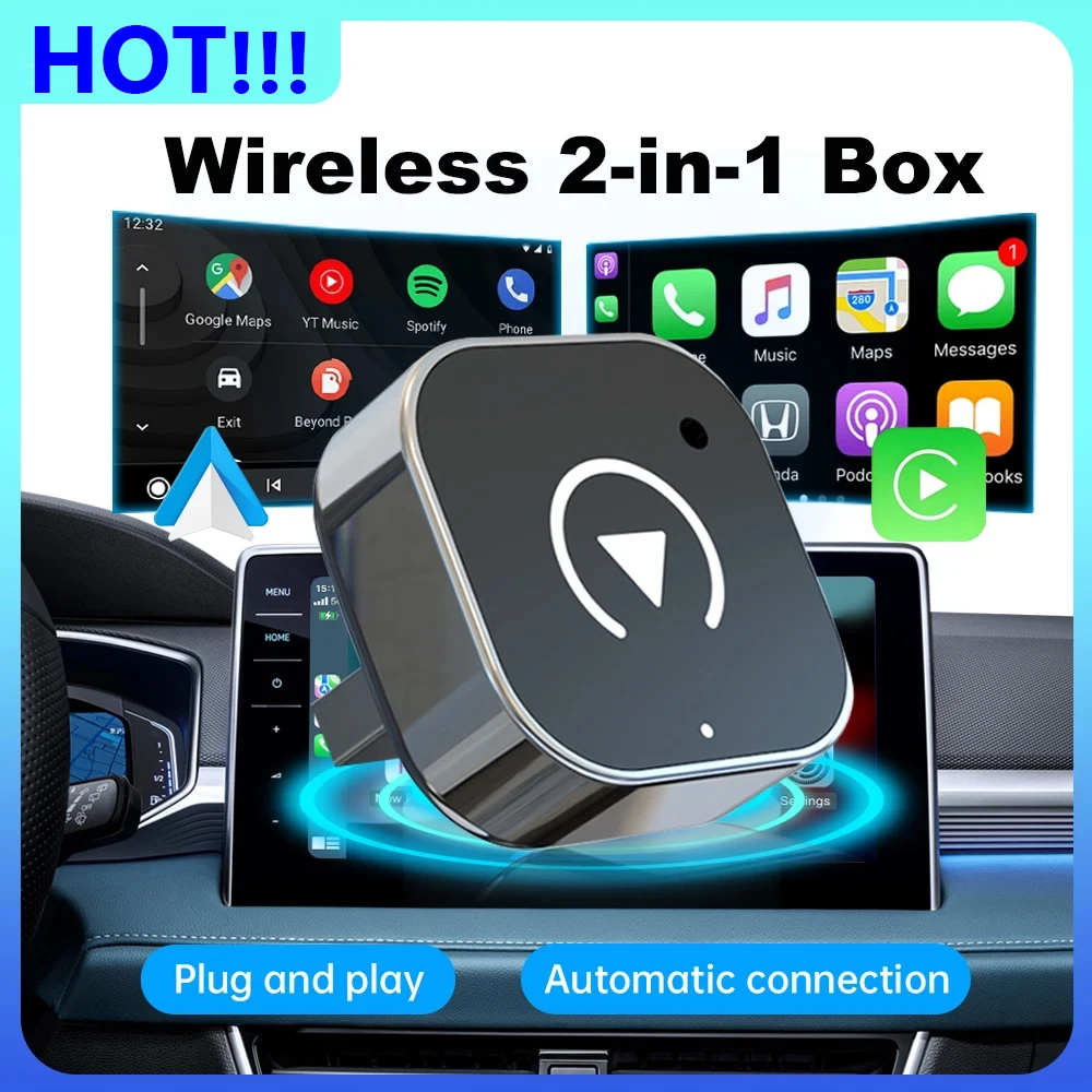 New Wireless CarPlay Android A - огляд і ціна Travel Adapter Universal