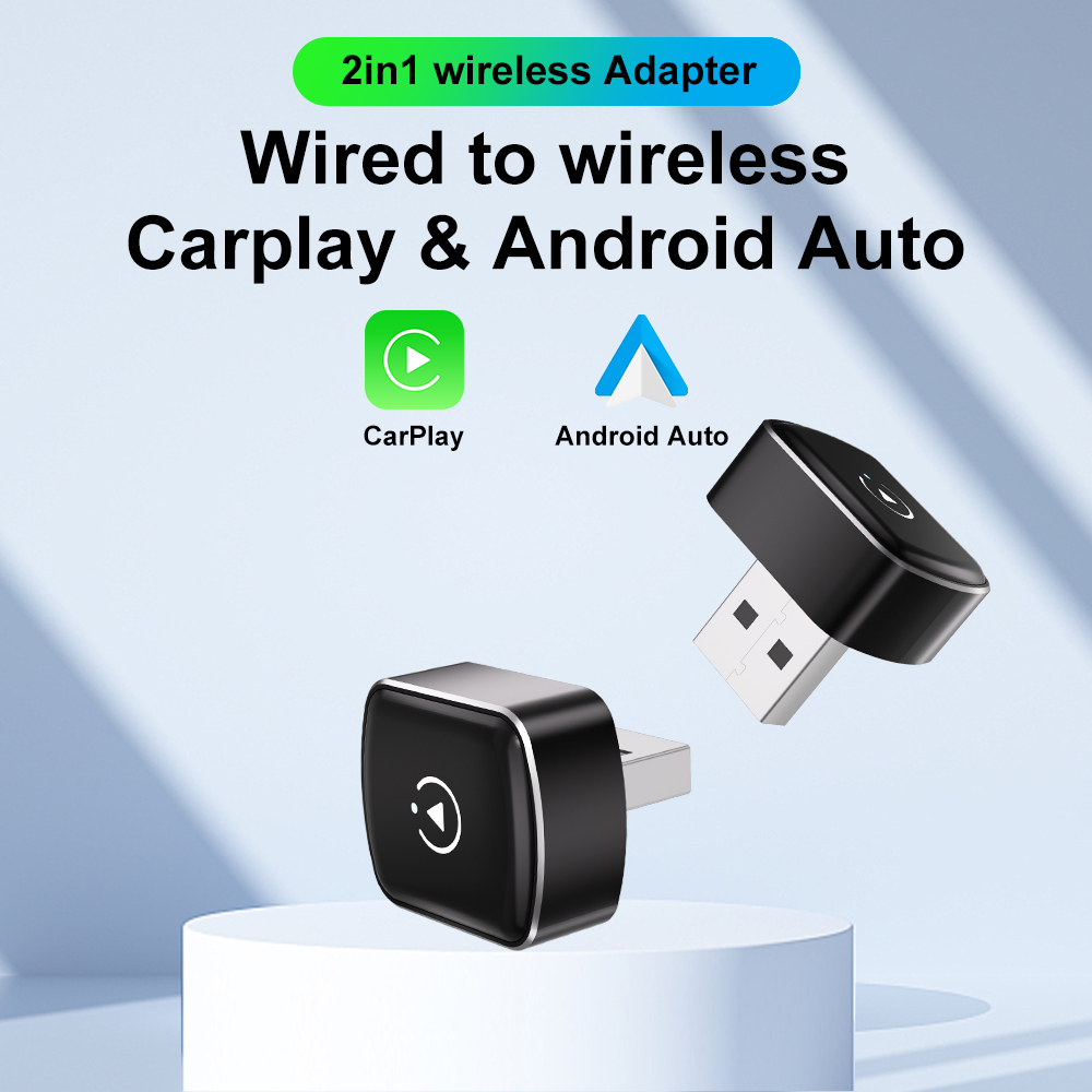 Car Play 2in1 Wireless CarPlay - огляд і ціна Travel Adapter Universal