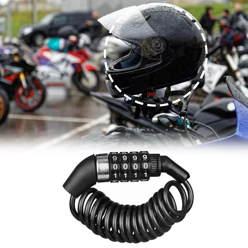 Motorcycle Bicycle Anti-Theft  - огляд і ціна Cable Lock Combination