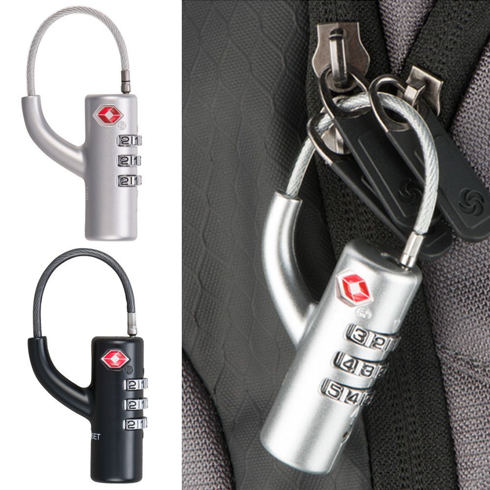 Waterproof Small Padlock Porta - огляд і ціна Cable Lock Combination
