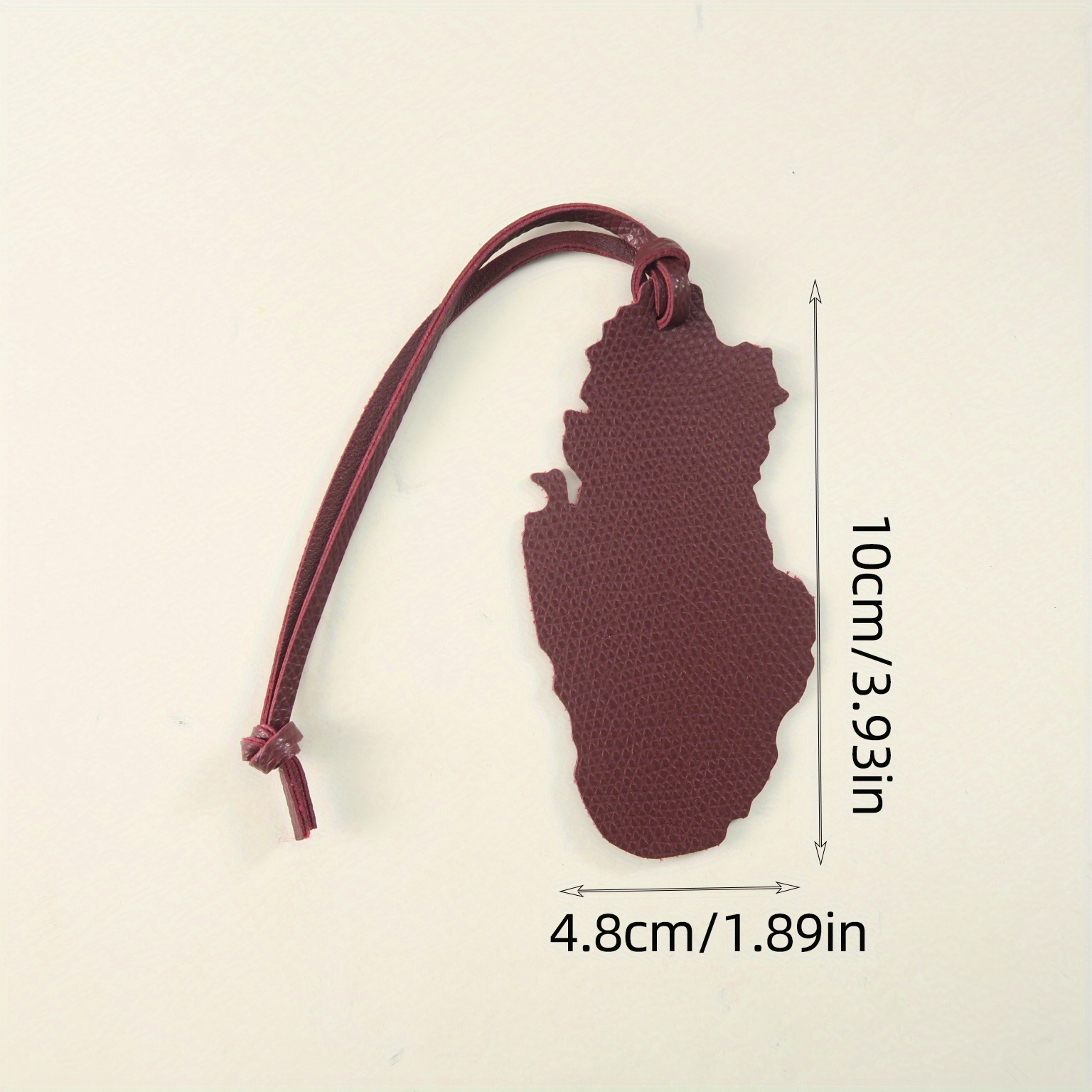 Qatar Map PU Leather Charm - E - огляд і ціна Travel Accessories Qatar