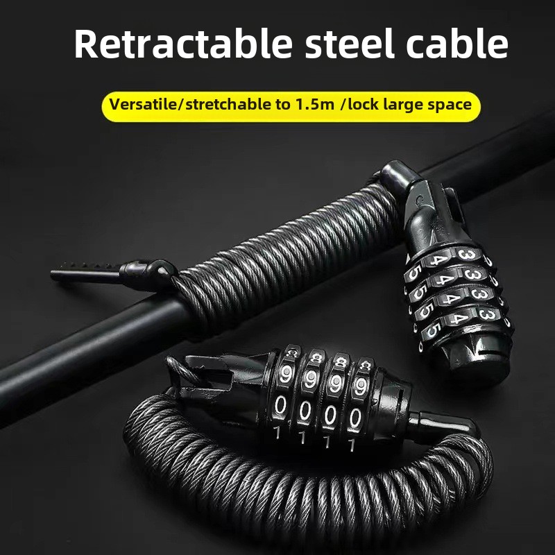 For Motorcycle Bicycle Anti-Th - огляд і ціна Cable Lock Combination
