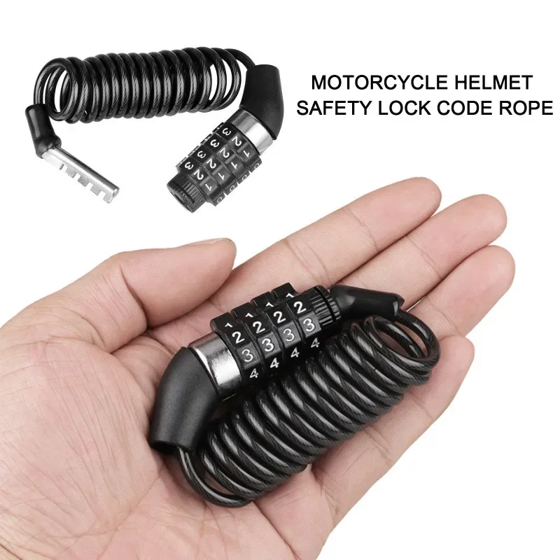 Motorcycle Mini Password Lock  - огляд і ціна Cable Lock Combination