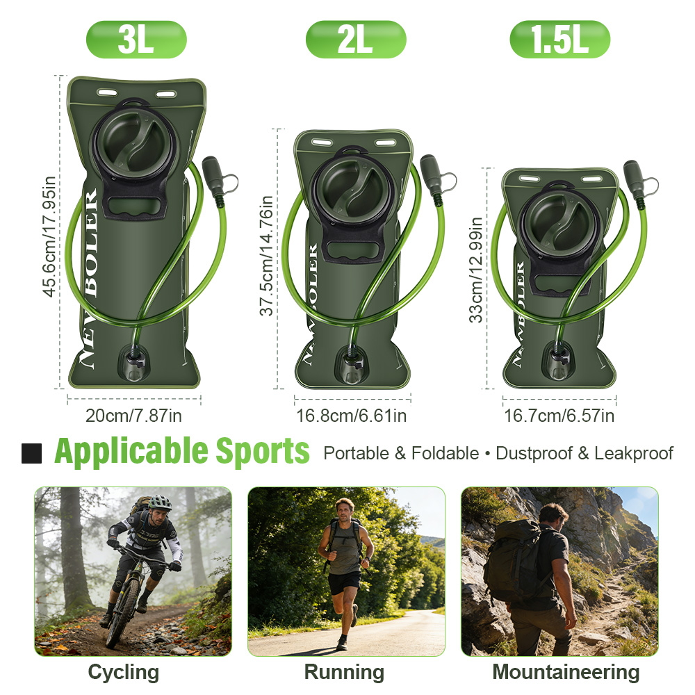 Hydration Bladder 1.5L/2L/3L L - огляд і ціна Hydration Pack Backpack
