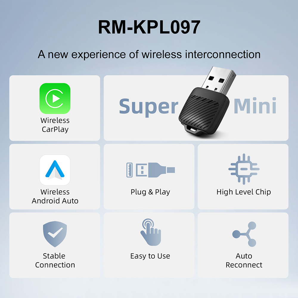 2026 Wireless CarPlay Adapter  - огляд і ціна Travel Adapter Universal