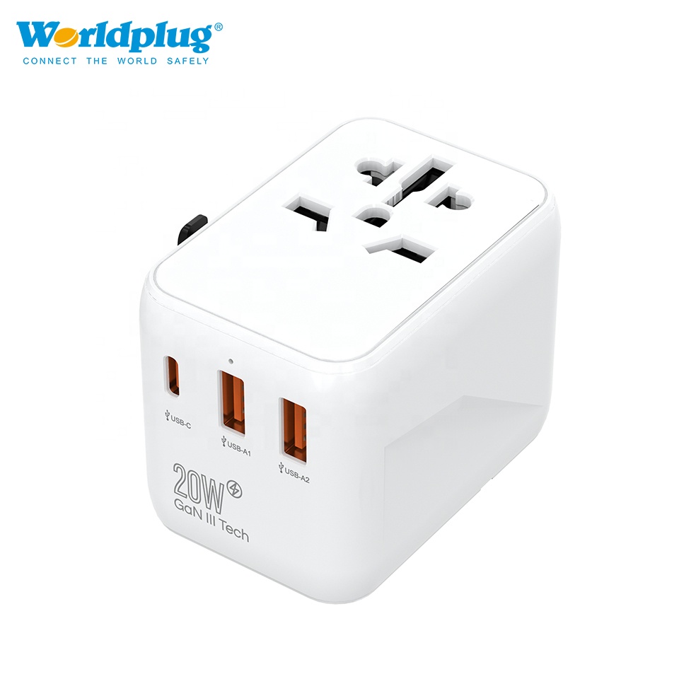 Type C GaN 20W Chargeur Multi  - огляд і ціна Travel Adapter Universal