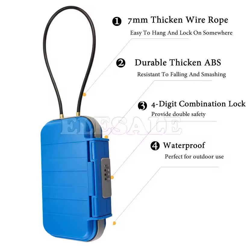 Creative Portable 4-digit Comb - огляд і ціна Cable Lock Combination