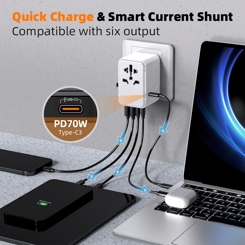 Universal Worldwide Wall Socke - огляд і ціна Travel Adapter Universal