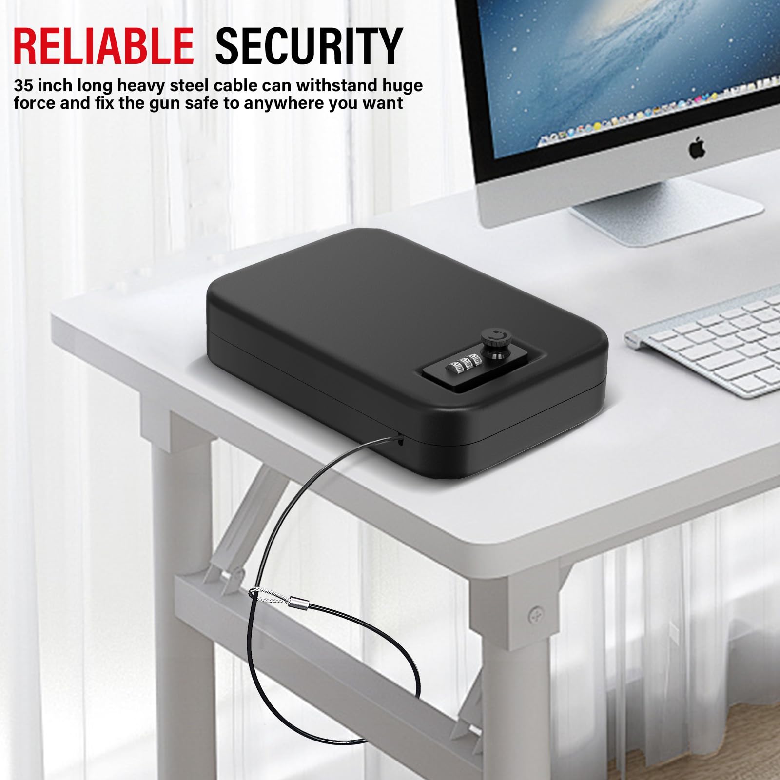 Security Safe Box Personal Saf - огляд і ціна Cable Lock Combination