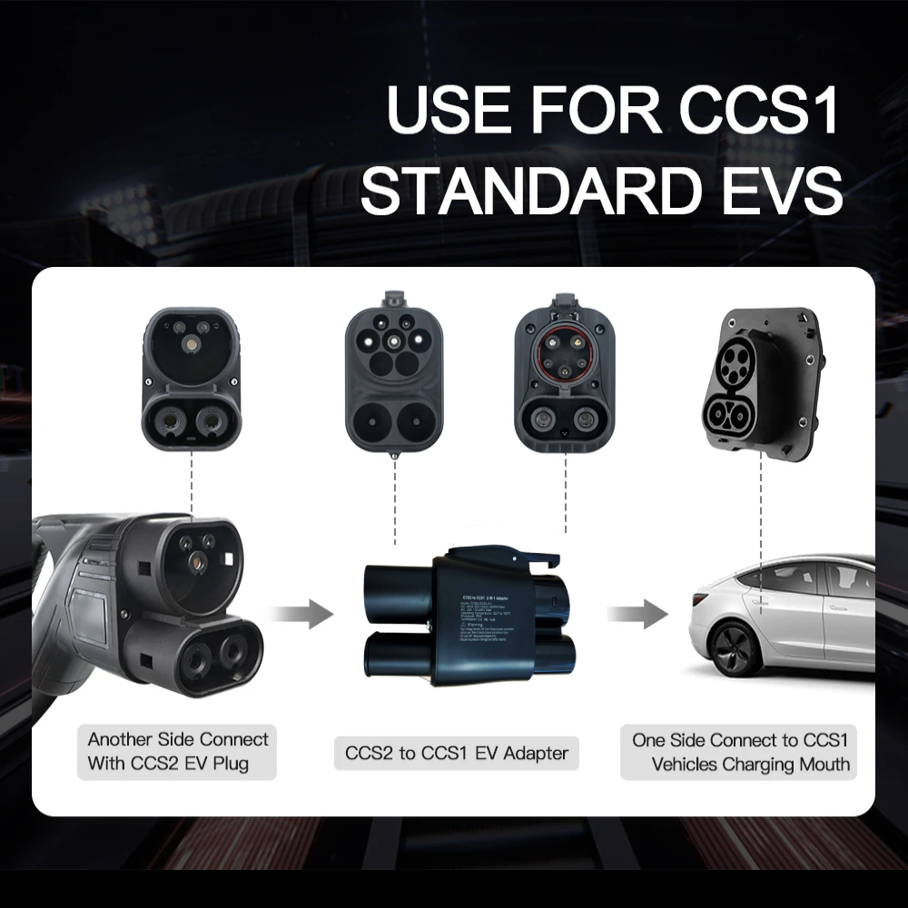 BERET EV Charger CCS2 to CCS1  - огляд і ціна Travel Adapter Universal