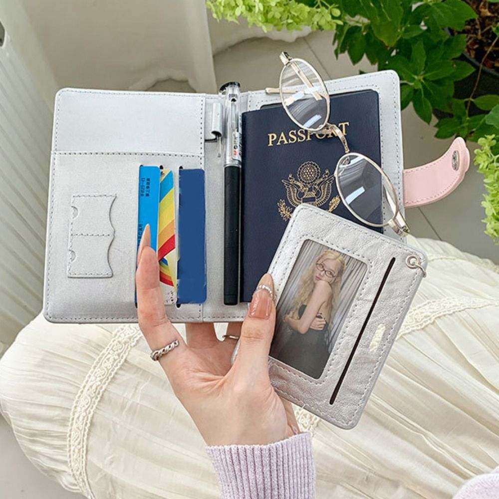 Card Holder PU Passport Bag Cu - огляд і ціна Travel Accessories Passport Holder