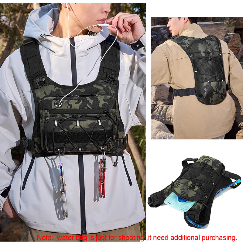 Tactical Bag Front Chest Rig V - огляд і ціна Hydration Pack Backpack