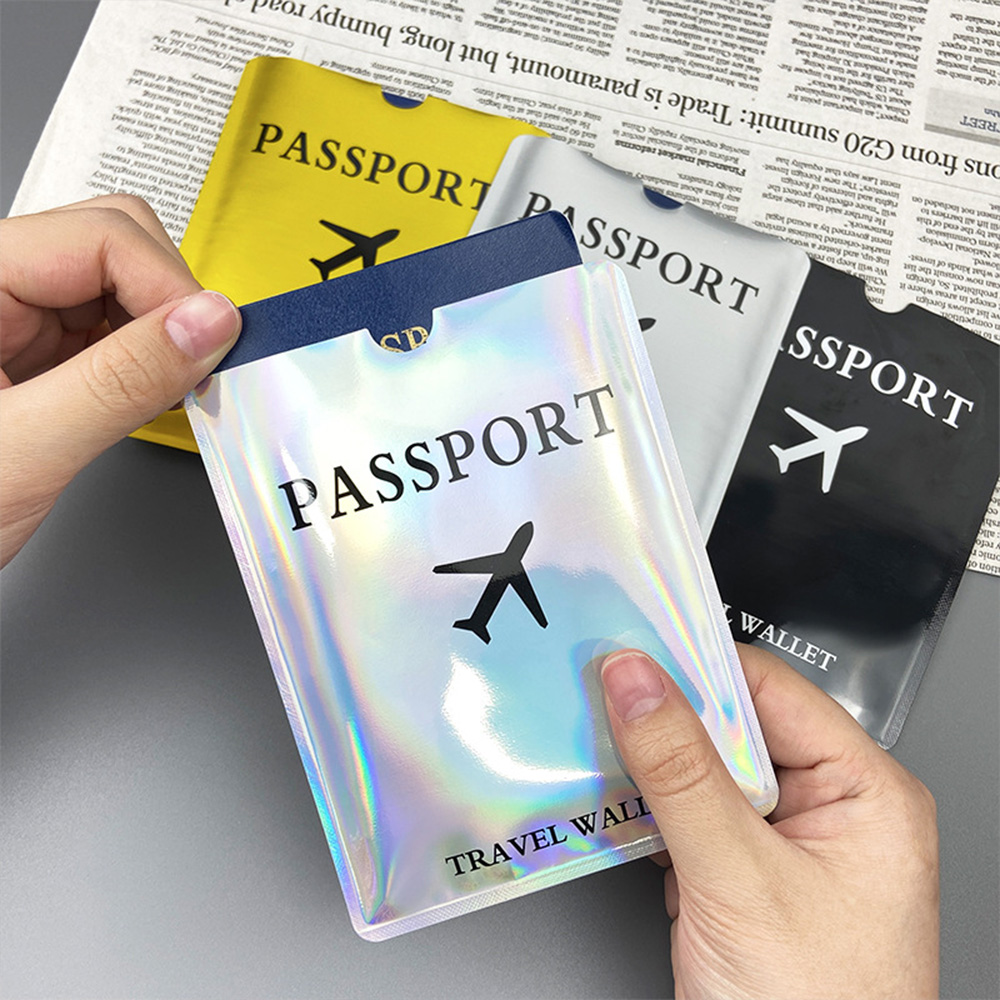 Aluminum foil passport protect - огляд і ціна Travel Accessories Passport Holder