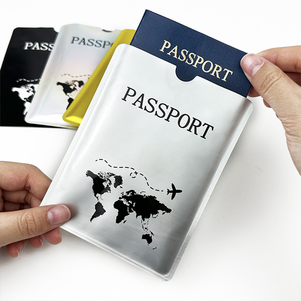 Aluminum foil passport protect - огляд і ціна Travel Accessories Passport Holder