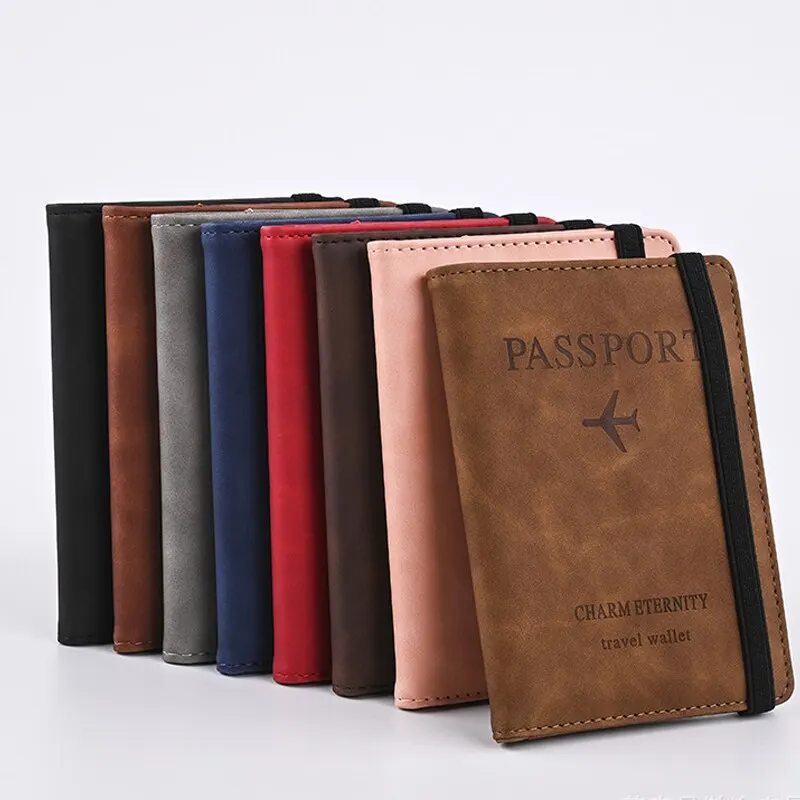Men PU Leather Wallet Travel P - огляд і ціна Travel Accessories Passport Holder